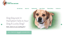Tablet Screenshot of luckydogdaycarenh.com